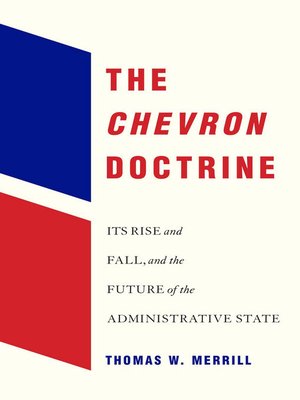 cover image of The Chevron Doctrine
